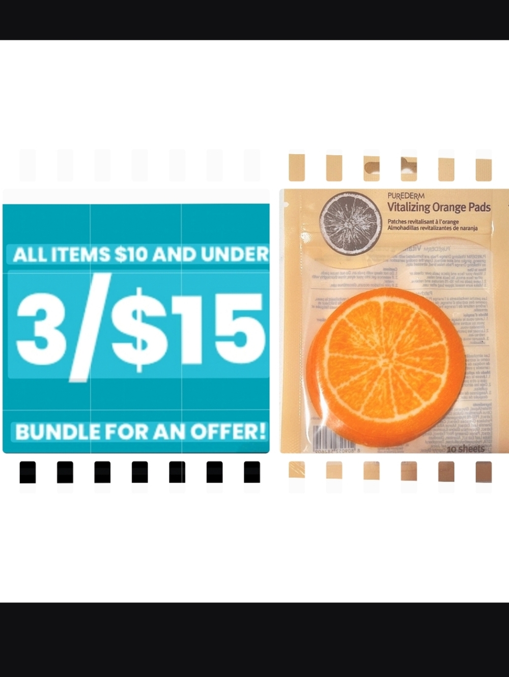 🆕10 Vitalizing Orange Skincare Pads